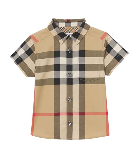 burberry baby boy shirt